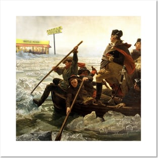 Waffle House Washington Crossing Delaware Posters and Art